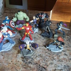 Lot of 2.0 Disney infinity characters